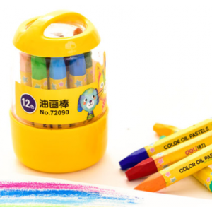 得力 72090 六角油画棒