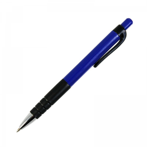 得力 6505 0.7mm 掀动圆珠笔 12支/盒 蓝色（盒）