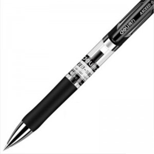 得力（deli） 黑色 0.7mm S02按动 中性笔 笔类 12支/盒（销售单位：支）