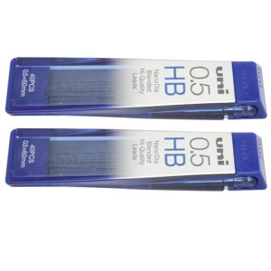 三菱活动铅笔芯 UNI0.5-202ND 0.5mm HB