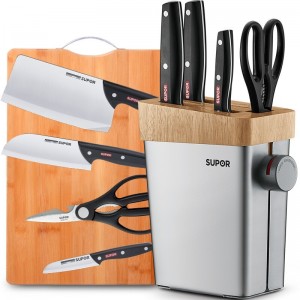 苏泊尔(SUPOR） TK1824Q 不锈钢厨房刀具菜刀套装多用刀具六件套（WSZ)