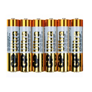 超霸碱性电池卡装 GP24AU-2IL6 7号 1.5V 6节/卡