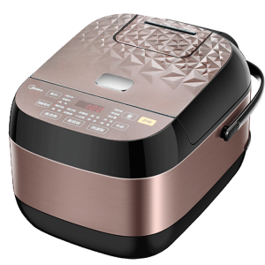 美的 电饭煲 RS4083 4L 触摸式 760W 446*322*278mm 褐金