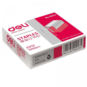 得力 0013 厚层订书钉  23/13