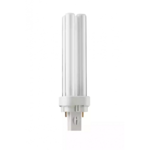 飞利浦(PHILIPS) PL-C 插拔管节能灯 插口节能灯 2P 两针 13W 冷白光6500K