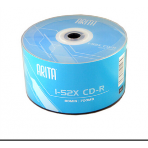 铼德ARITA CD-R 50片塑封装 空白刻录光盘