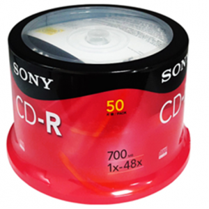 索尼/SONY CD-R 空白刻录盘 48X 700M CD