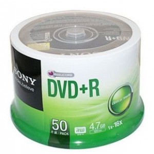 索尼光盘 229469DVD+R 50片装