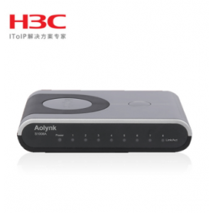 华三 SOHO-S1008A-CN 8 口 百兆 交换机