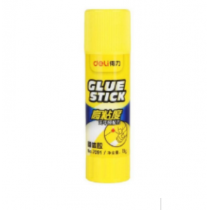 得力 7091 固体胶棒  8G (12支/盒)