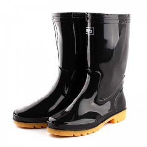 回力 807 中帮 黑色 防滑 39 胶鞋