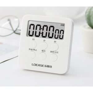 乐易仕计时器（白色）24小时计时器+静音开关