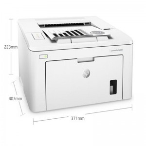 惠普（HP） M203d 黑白激光打印机 A4 幅面 371*407*223mm 白色