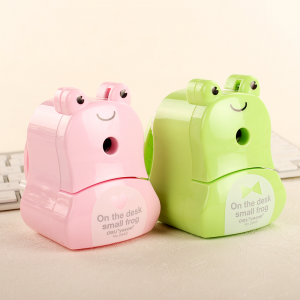 得力 0648 青蛙王子削笔机/卷笔机