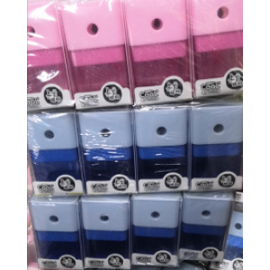 国产粉蓝色卷笔刀摇笔机 颜色随机 单位：个