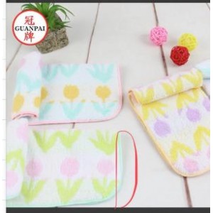 冠牌 20*20 彩色纯棉小方巾