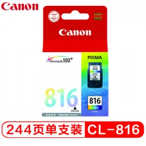 佳能（canon）CL816原装打印机墨盒 适用iP2780/MP288/MP236