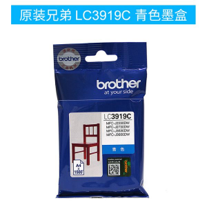 兄弟/brother LC3919BK 黑色 1 支 3000 页 墨盒 适用机型见商品详情