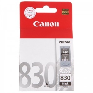 佳能/Canon PG-830 黑色 1 支 220 页 墨盒 适用机型见商品详情