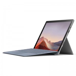Surface Pro 7 亮铂金+黑色键盘 二合一平板 超轻薄触控笔记本 | 12.3英寸 十代酷睿i5 8G 256G SSD