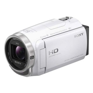 索尼摄像机 HDR-CX680 64GB机身内存 3.0英寸触摸屏 白色