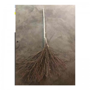 喜得福 QT-ZF001 竹制鸡脚扫把 黄色（单位：把）