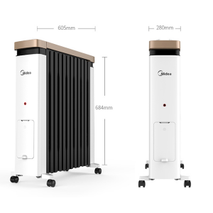 美的（Midea） NY2212-18EW 立式适用 2200w 取暖器电暖器（销售单位：台）