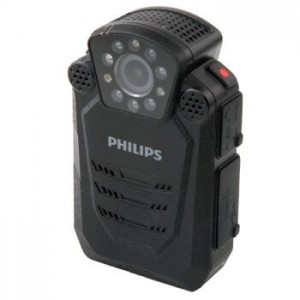 飞利浦 PHILIPS VTR8200 便携音视频记录仪1296P高清红外广角夜视摄像机执法仪录音笔拍照一体机 激光定位