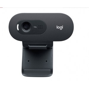 罗技（Logitech）C505E 高清720P网络摄像头 3米拾音