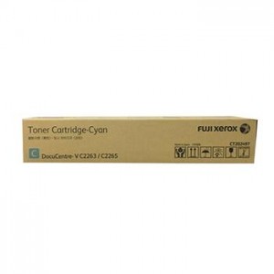 富士施乐 FUJI XEROX 复印机墨粉 CT202497 (青色) 适用于第五代2260/2263/2265