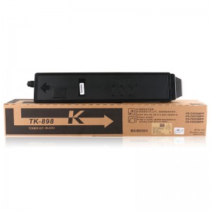 京瓷（KYOCERA） TK-898K	黑色复印机墨粉 适用机型：FS-C8020 C8025 C8525 彩色复印机 A4幅面5%覆盖率约12000页