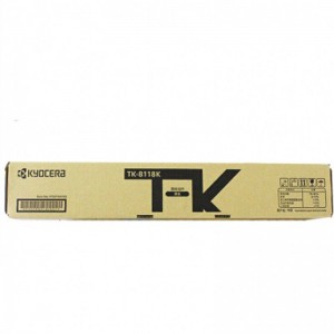 京瓷 TK-8118 原装墨粉盒 墨盒 适用京瓷M8124cidn彩色复印机 黑色TK-8118K