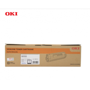 OKI C833dnl 洋红色墨粉碳粉粉盒 10000页货号46443110 