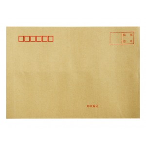 牛皮纸信封 6号 100个 80G