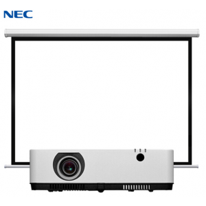 NEC CA4160X 投影仪含莱特斯100寸幕布 吊架（销售单位：套）