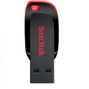 闪迪 酷刃优盘 CZ50 USB2.0 红黑 16GB