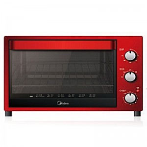 美的电烤箱 T3-321C 32L 1500W 495*325*395mm 红色 5