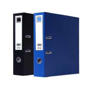 欧标 B1802 半包胶档案夹 A4 有索引纸颜色：蓝色、规格 ：3寸