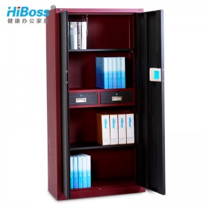 HiBoss 900*420*1890mm 加厚钢制保密文件柜/保密柜电子密码文件柜