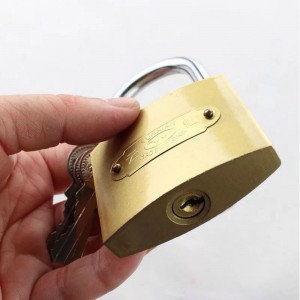 云仙 364 38mm 黄铜挂锁 黄色 （单位:把)