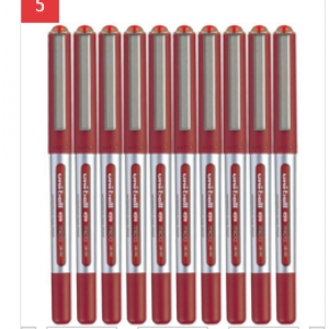 三菱 UB-150  10支/盒 红色 1 盒 0.5mm 签字笔 笔类