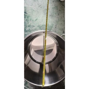 CN 不锈钢桶 高36cm，口直径36cm，带盖 