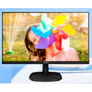 飞利浦21.5英寸 IPS技术 电脑办公显示器 223V7QHSB（HDMI版）