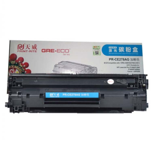 天威 打印机硒鼓 PR-CE278AG 标准装（蓝包） 加粉乐 通用惠普CE278A 佳能CRG328 适用于惠普P1560/1606/佳能6200 黑色