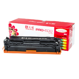 天威/PrintRite CF210A/CE320A/CB540A 黑色 1 支 2000 页 硒鼓 适用机型见商品详情