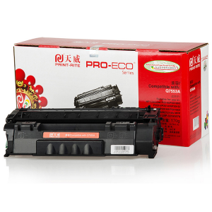 天威/PrintRite Q7553A 黑色 1 支 3000 页 硒鼓 适用机型见商品详情