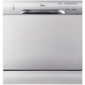 美的 MIDEA 8套智能除菌洗净台式嵌入式两用家用洗碗机WQP8-3801-CN