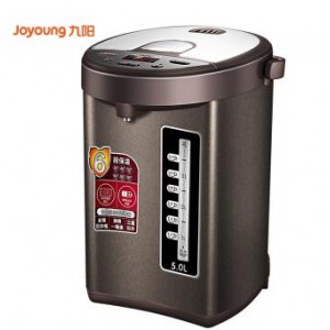 九阳（Joyoung）电水壶 电热水瓶 5L容量 电动出水 六段保温 液晶显示