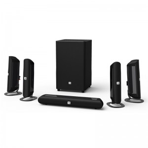 JBL 音响电视组合装 CINEMA525 5.1声道 扬声器30Hz-150Hz 卫星150Hz-20KHz 中央150Hz-16KHz 60W