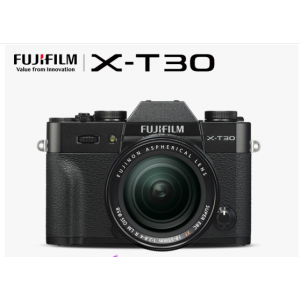富士 X-T30微单电数码相机18-55mm套机 黑色